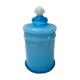 Old opaline blue pharmacy pot