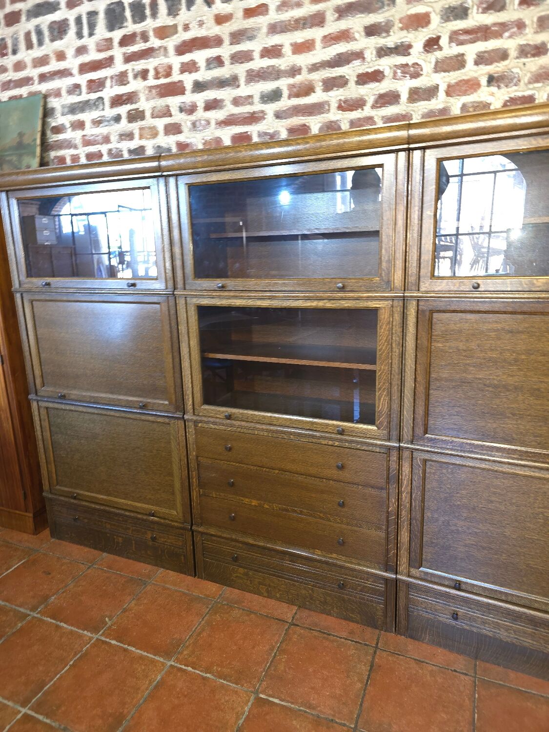 Modular bookshelf MD in oak