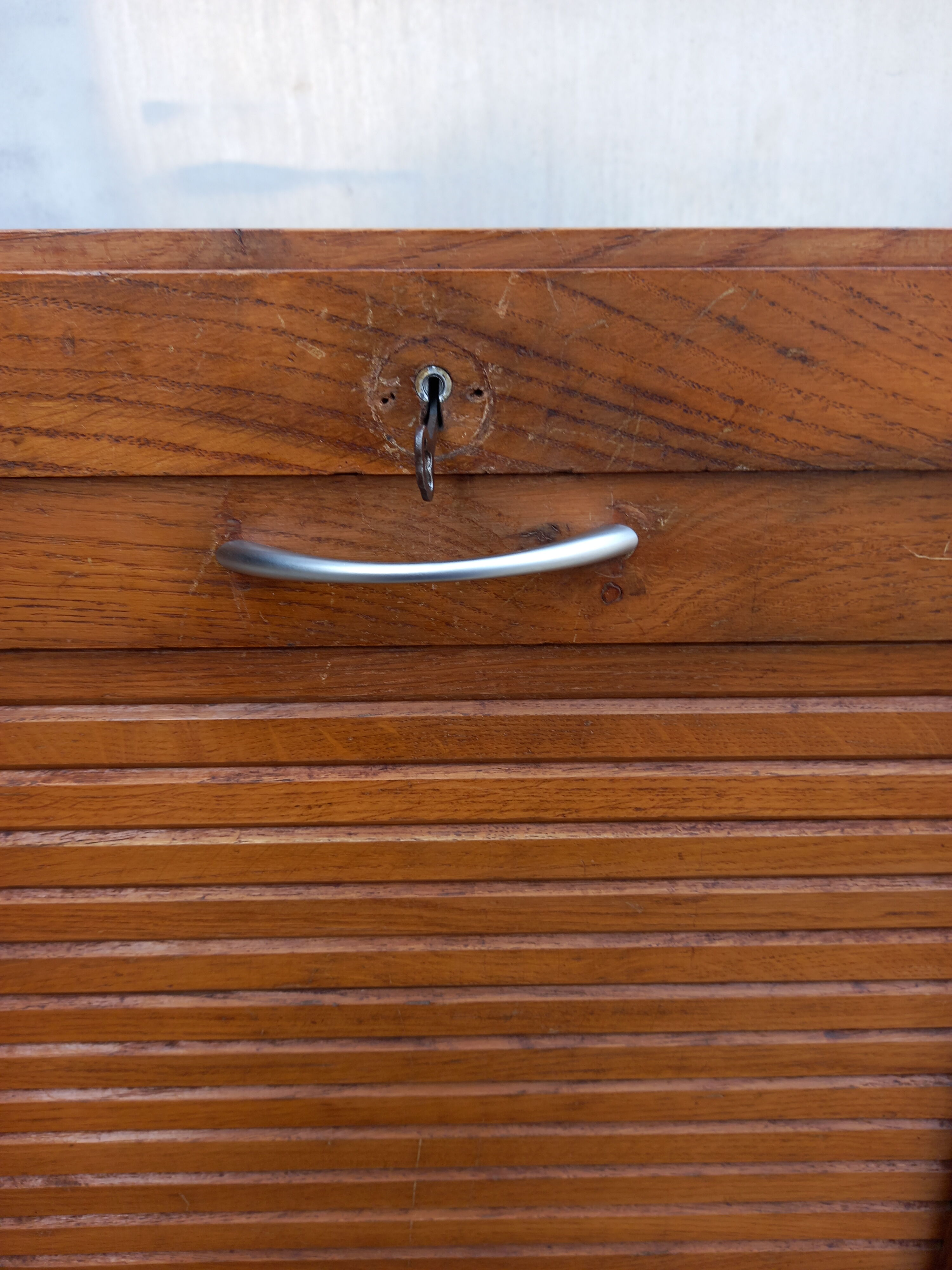 Cabinet binder double curtain 50s