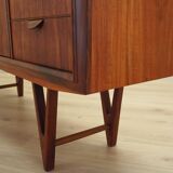 Buffet haut en teck, design danois, années 1960, designer : Kurt Østervig