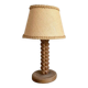 Lampe en bois façon Charles Dudouyt