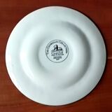 6 vintage ceramic dessert plates, churchill the georgian collecti