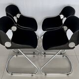 Baumann chair model Arpège attributed to Etienne Fermigier, France 1970s.