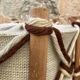 Wool and wood suspension