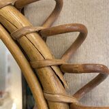 Rattan mirror 40cm
