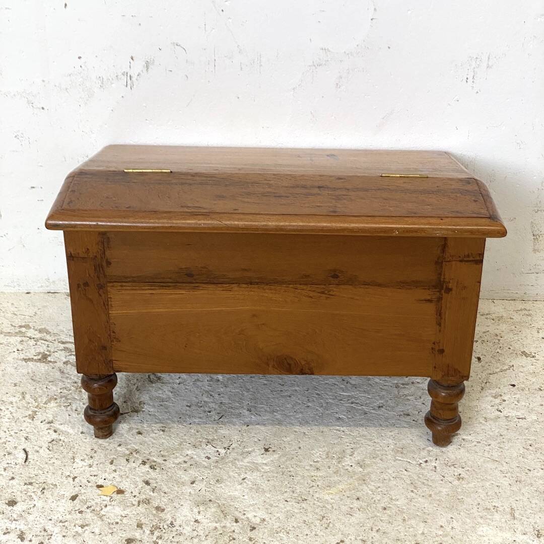 Vintage 1950s solid wood table writing desk
