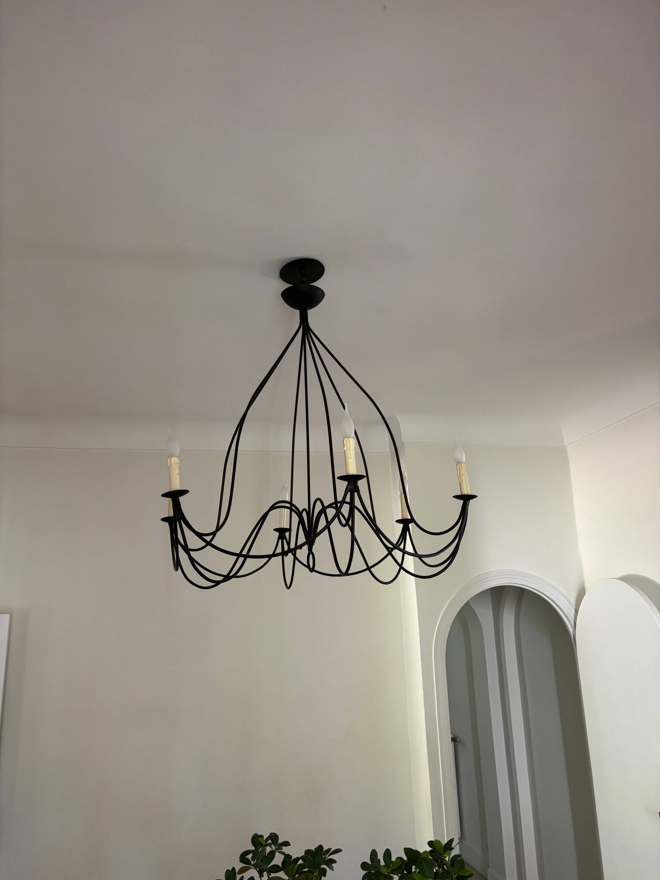 Pair of chandeliers