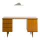 Vintage desk 3 drawers and 1 swing door
