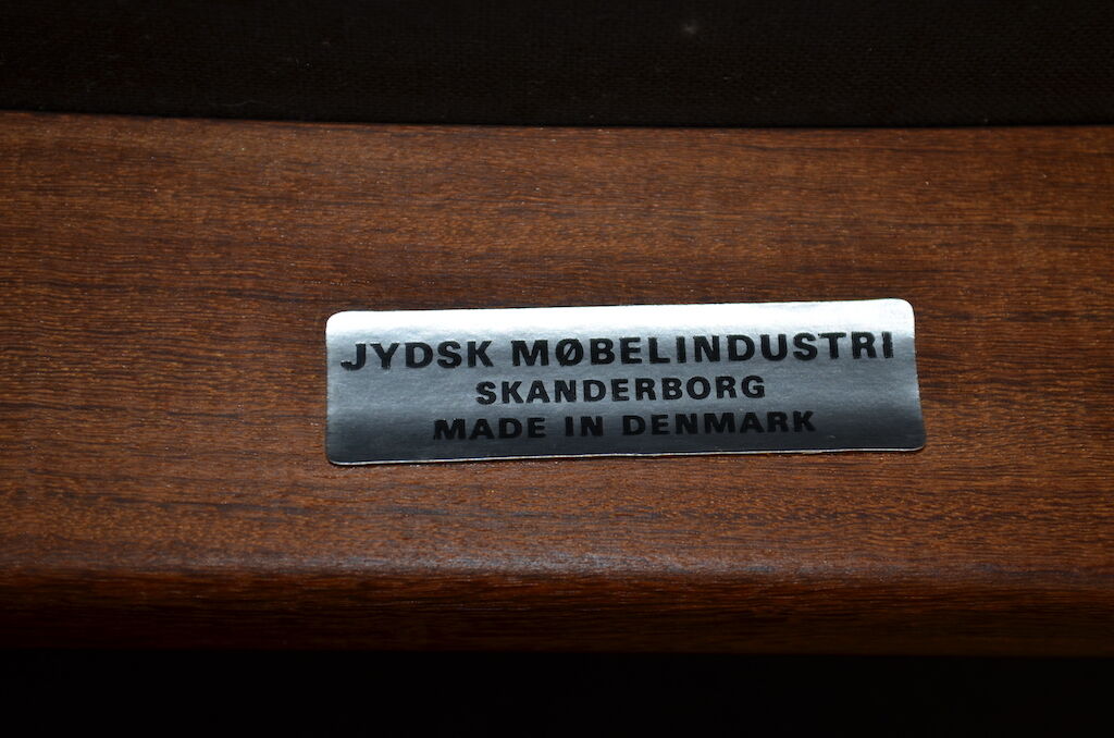 4 vintage scandinavian chairs in teak jydsk mobelindustri 1960