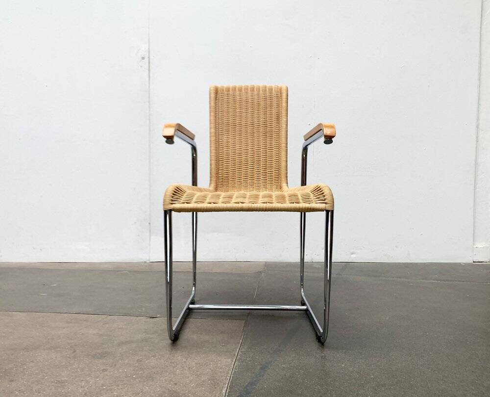 Vintage cantilever armchair D20 German by Tecta
