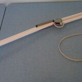 Enamelled tole articulated lamp - 2 arms - 70s