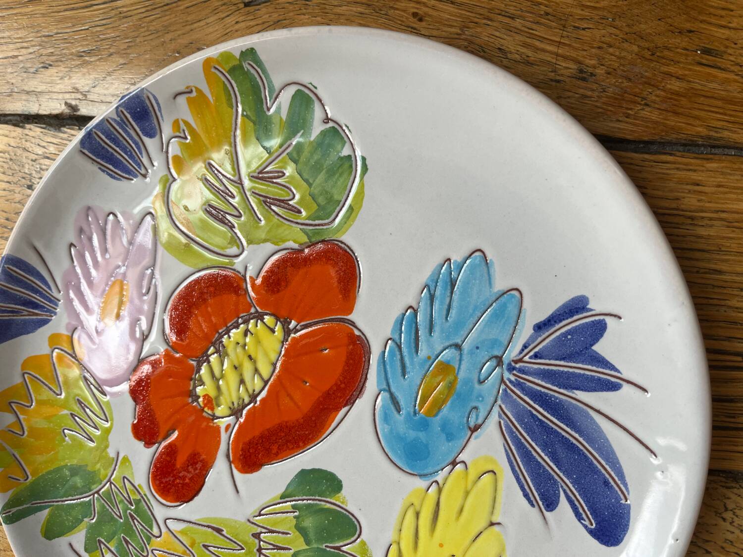 Vintage Vallauris plate
