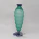 1970s Astonishing Green and Blue Bottle in Murano Glass By Michielotto