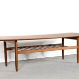 Table basse vintage danoise en teck