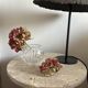 Round crystal vase