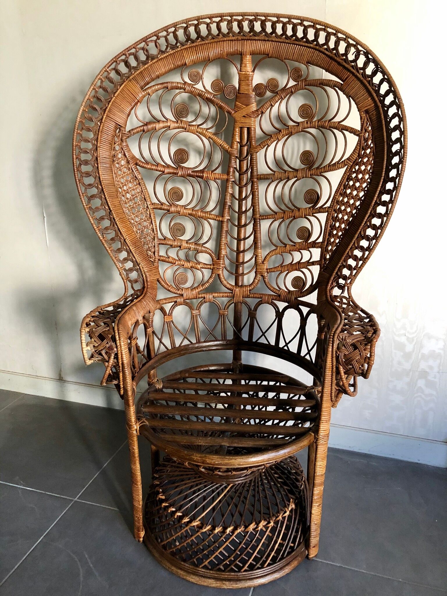 Emmanuelle rattan chair