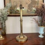 Lampe colonne en laiton circa 1900