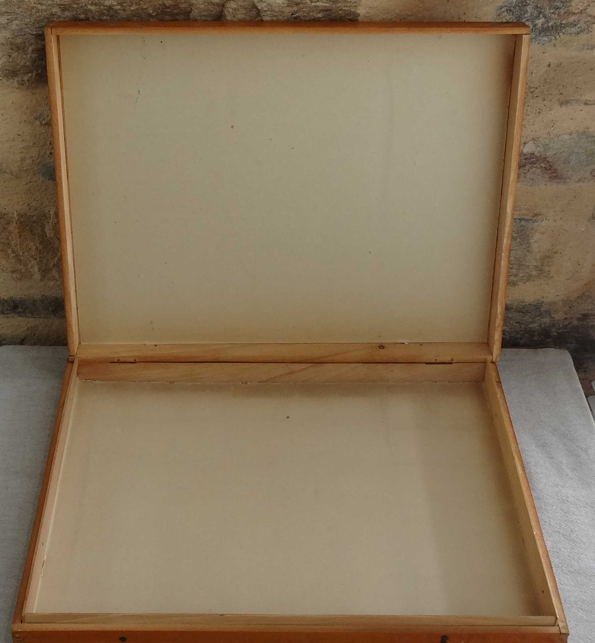 Old saussine geographical atlas in the form of a set of cubes around 1900