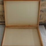 Old saussine geographical atlas in the form of a set of cubes around 1900