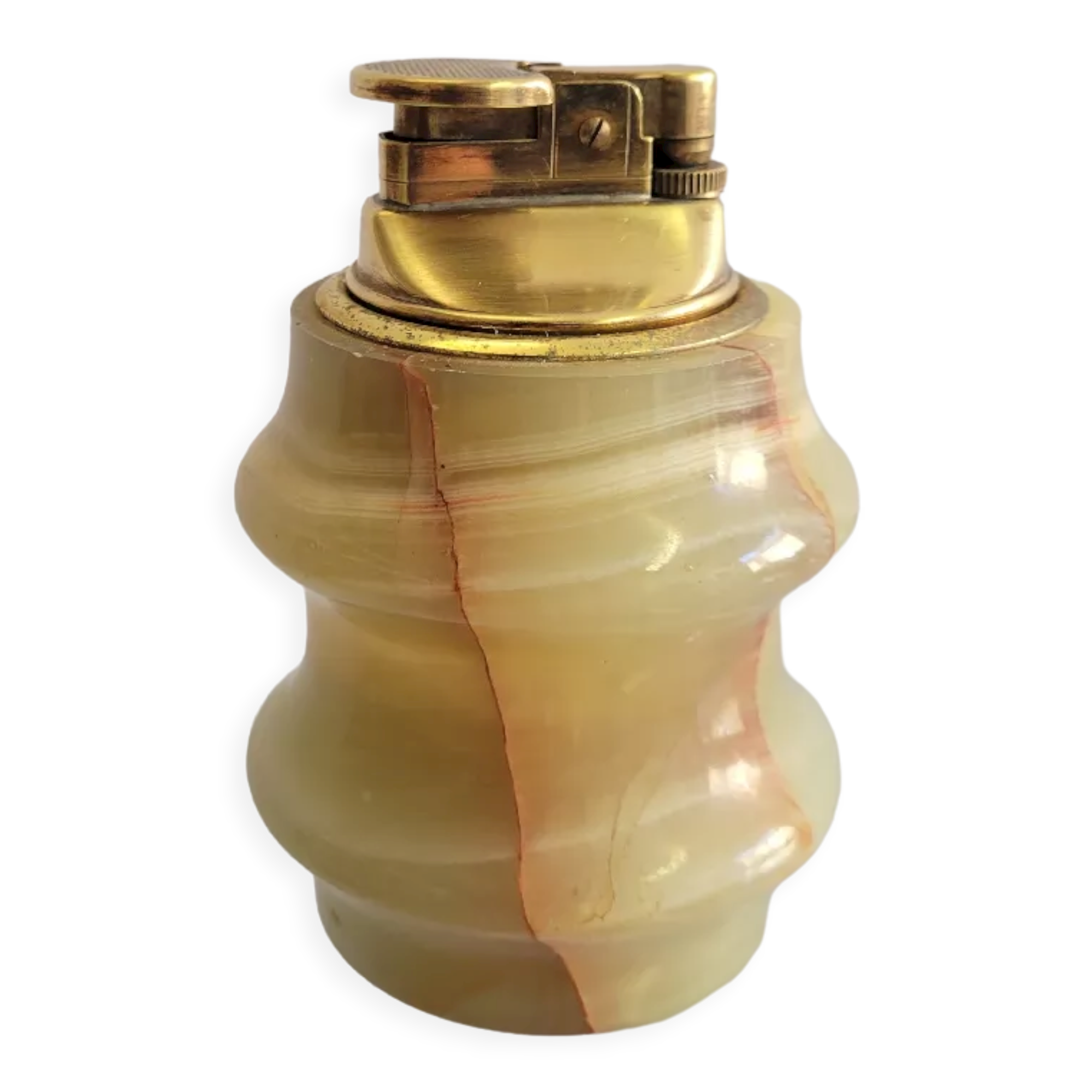 Briquet de table en onyx