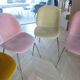 Set of 8 "Beetle Dining Chairs" by GUBI designed by GamFratesi