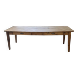 Table de ferme en pin, 1950