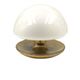 Mushroom mod. VP gold table lamp, Vittorio Balli e Romeo Ballardini, Sirrah, 1970s