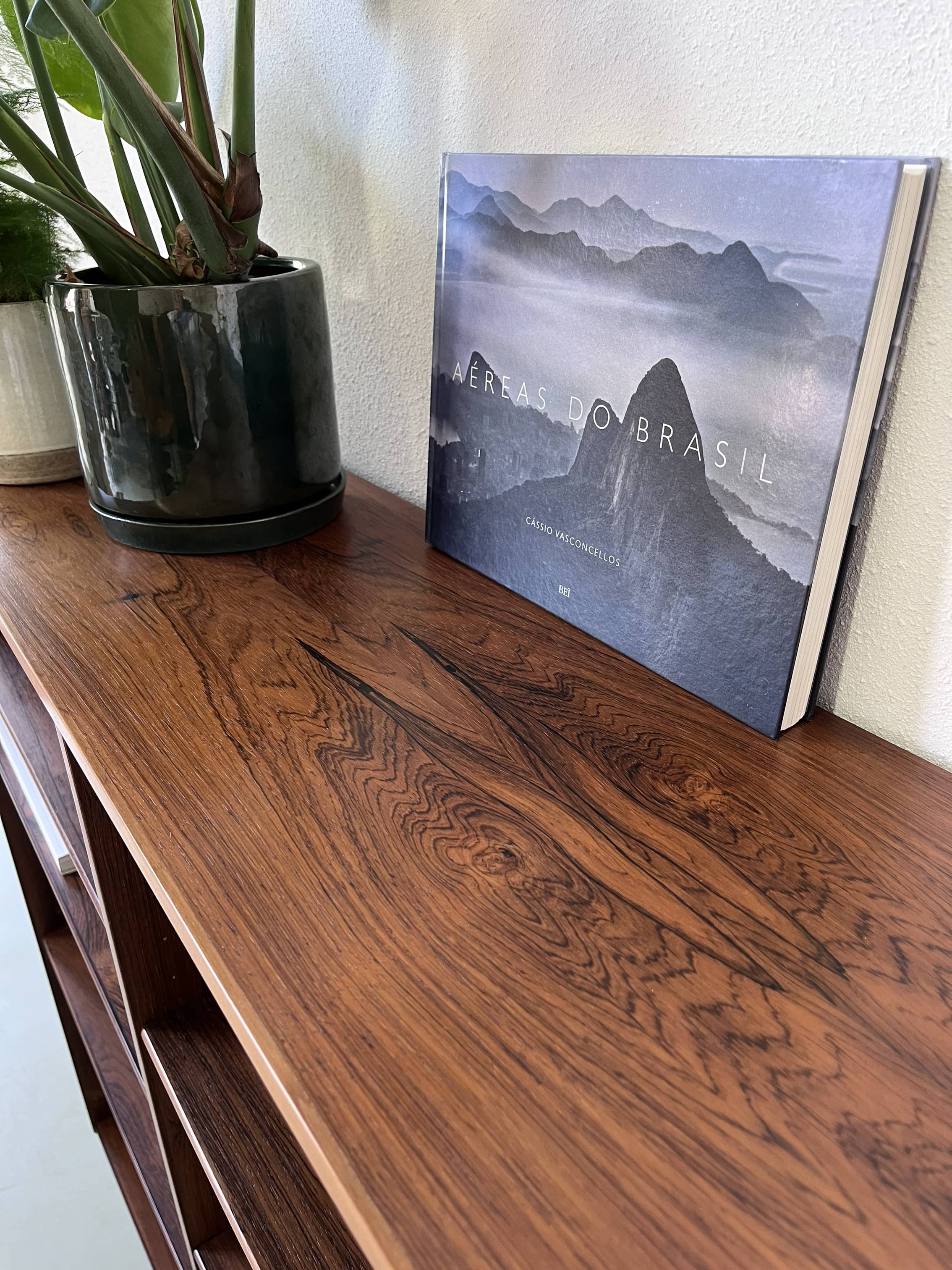 Vintage palissander bookcase