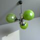 Space Age 3-light Sputnik chandelier
