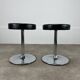 2 tulip-legged stools, 1970s