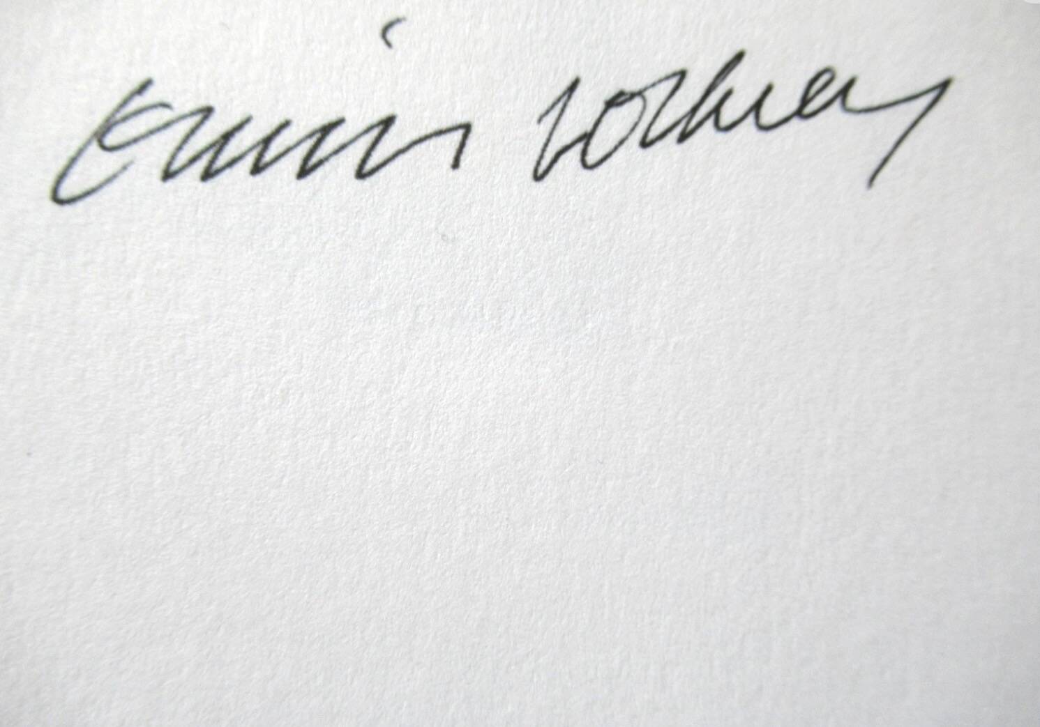 Lithographie de David Hockney signée et numérotée