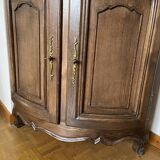 Corner neo louis xv oak corner furniture french vintage mid century alsatian alsace