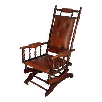 ancien fauteuil rocking chair