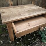 Wooden coffee table
