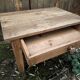Wooden coffee table