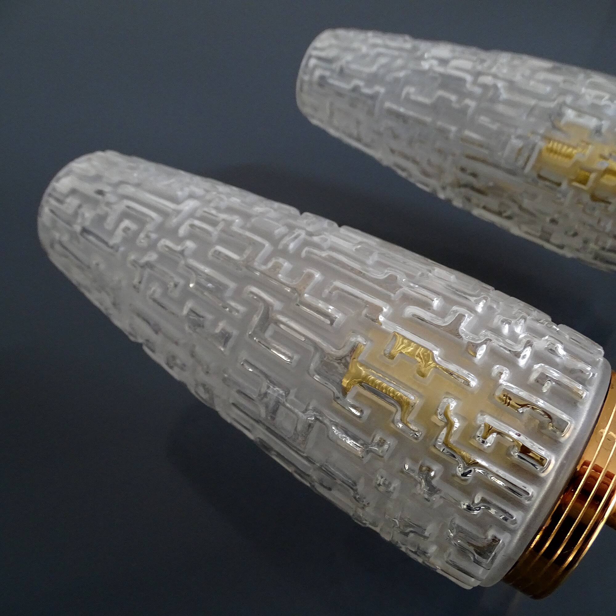 Vintage Glass Wall Light