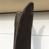 Former pair of Ramy wooden skis - vintage mountain chalet deco sticks