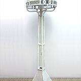 Italian mid-century rattan floor lamp, 1950s