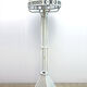 Italian mid-century rattan floor lamp, 1950s