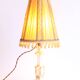Opaline gilded glass table lamp, 1920s