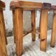 Set of 6 Olof Ottelin stools, Finland 1950.