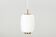 Two large glass Bent Karlby hanging lamps model Kina, Denmark 1960's