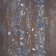 Zao wou-ki: plastic writing - original lithograph