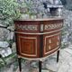 Louis XVI style mahogany and gilded bronze chest of drawers, 20th century