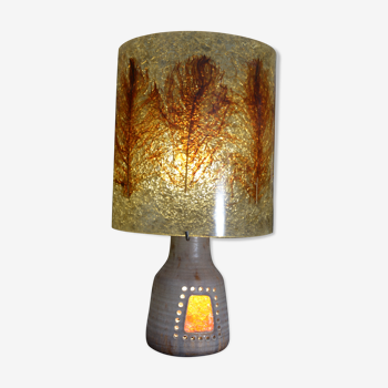 Vintage ceramic lamp accolay 1960
