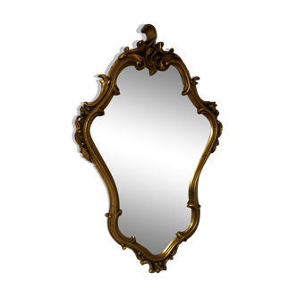 Baroque golden mirror 41x63cm