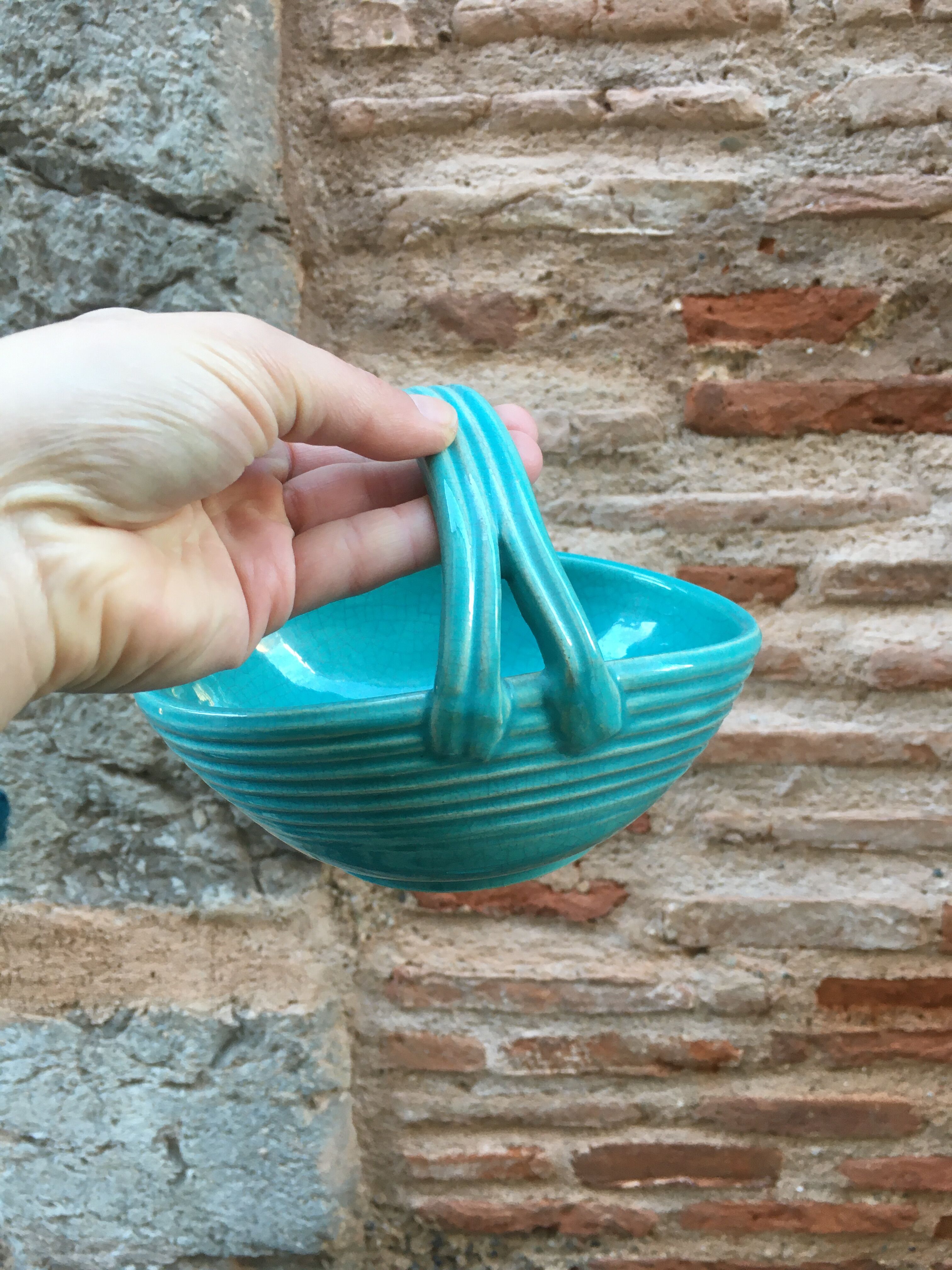 Two Gaziello Vallauris pocket trays