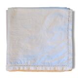 Nappe brodée et ses huit serviettes