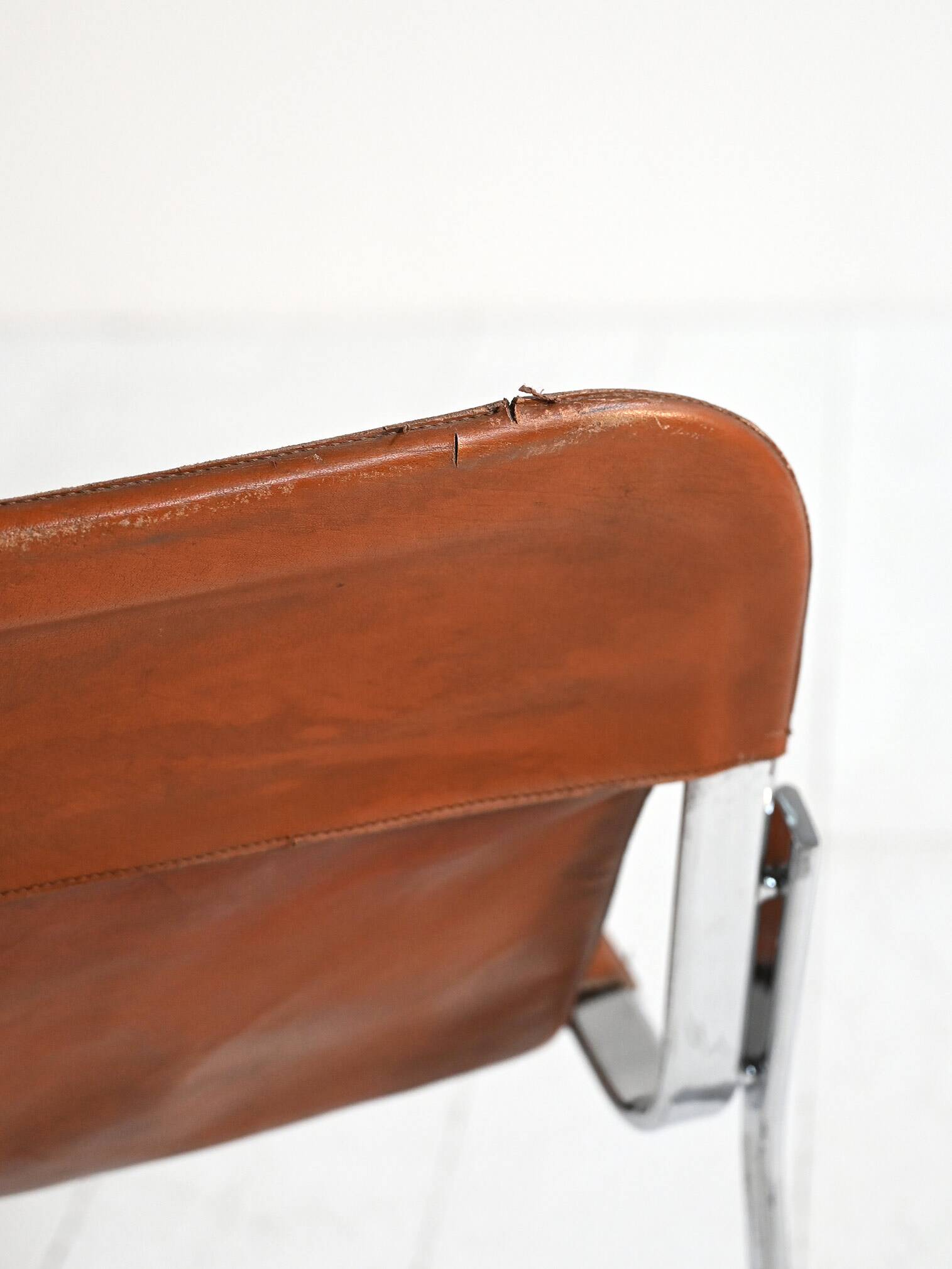 Chair attributed to Willy Rizzo for Cidue 1970s