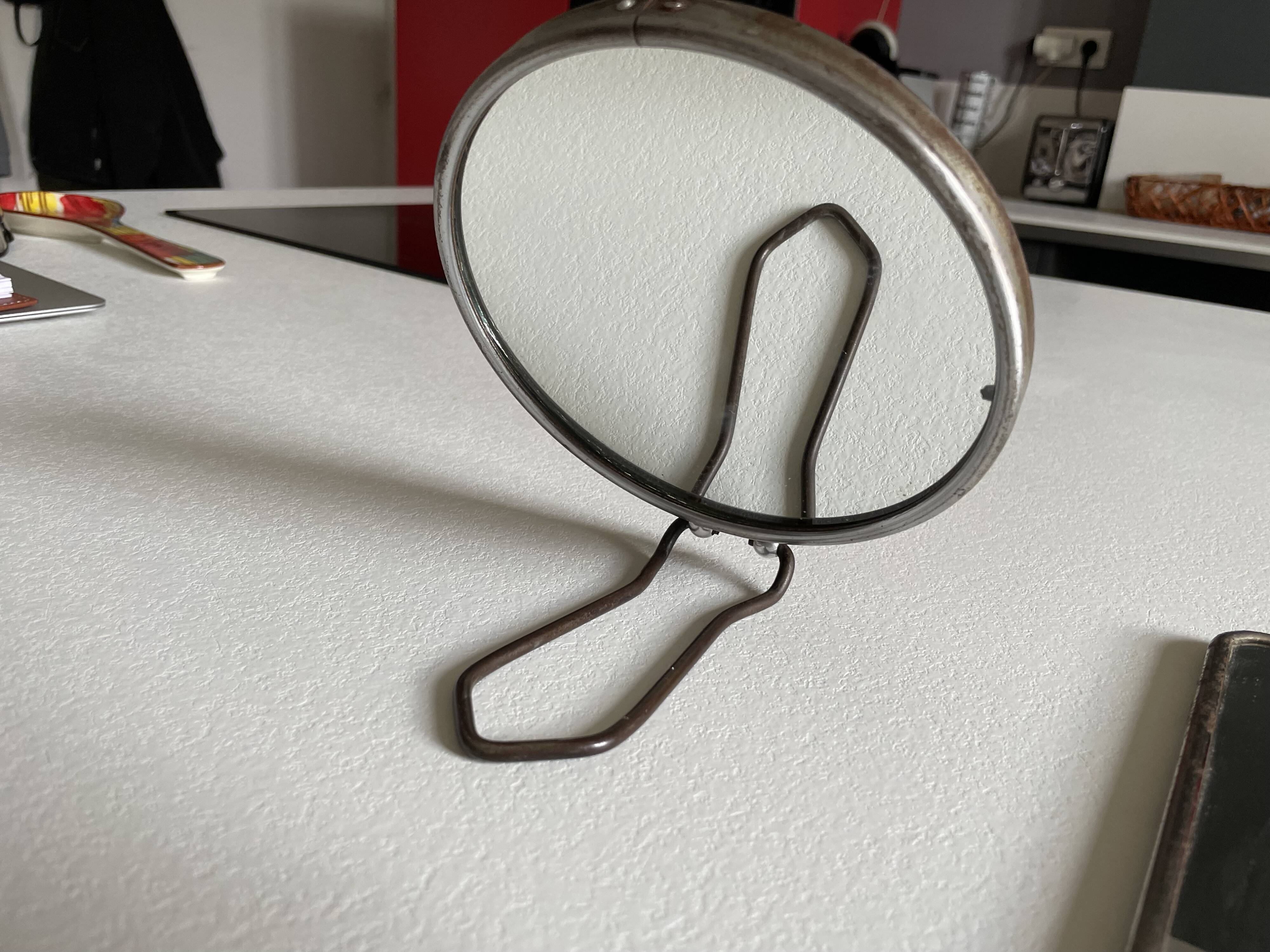 Lot de 3 miroirs de barbier